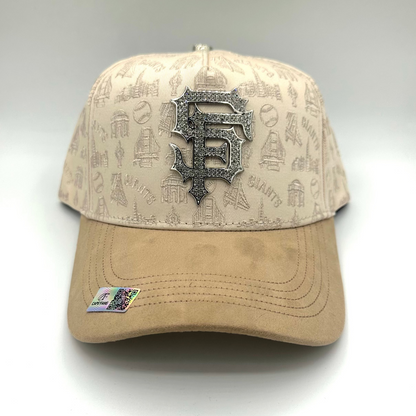 Caps Fans SF Beige