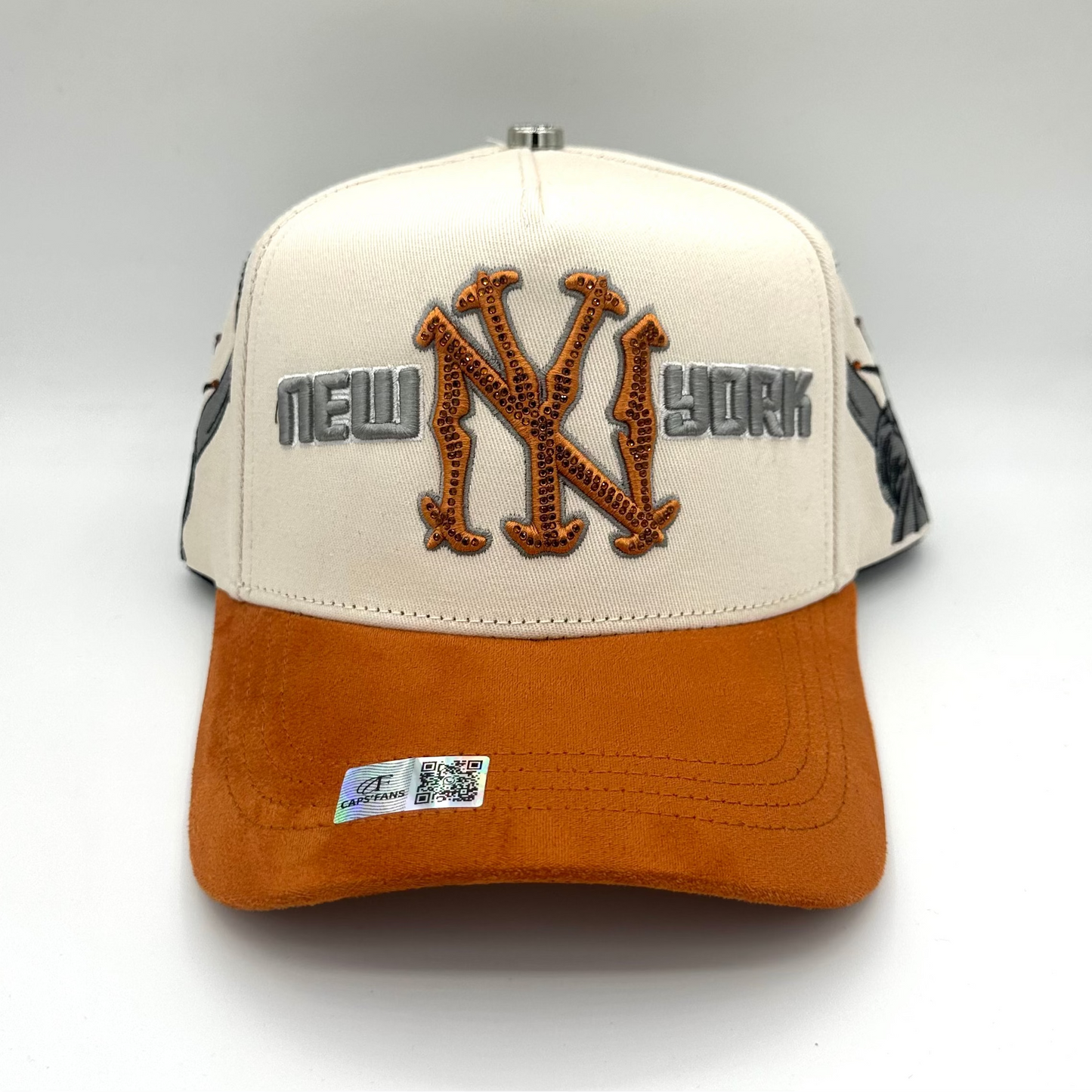 Caps Fans NY Beige